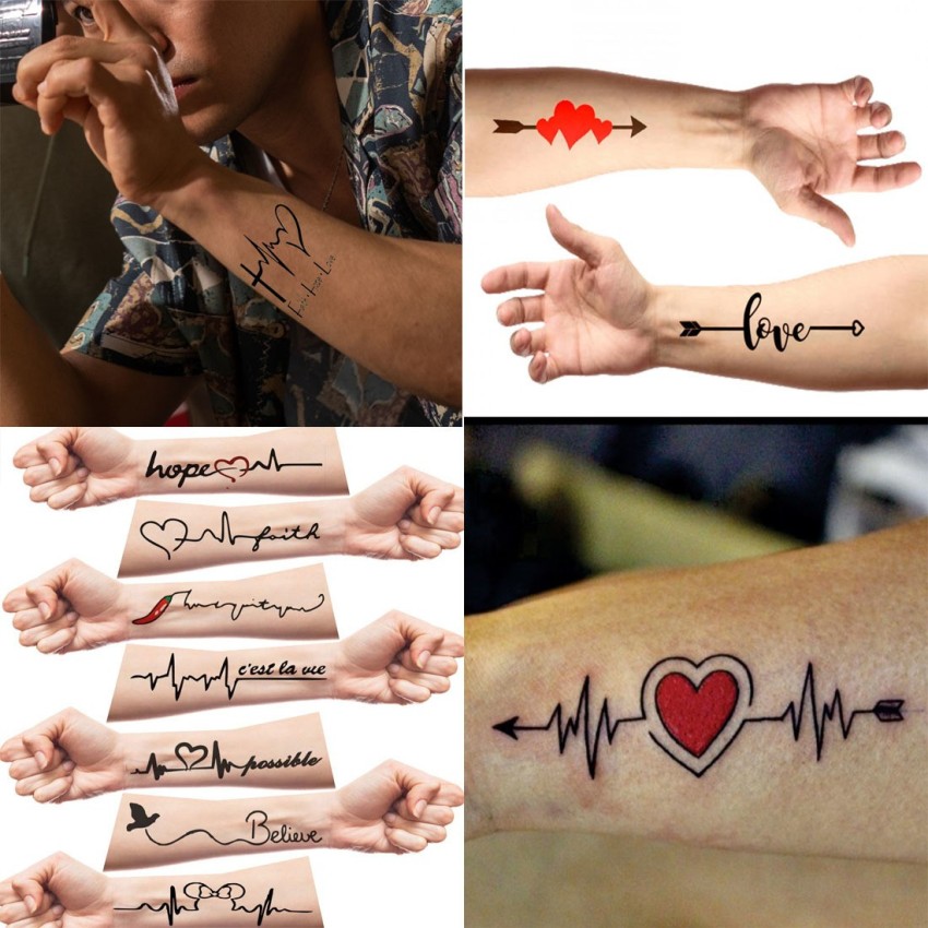 Arrow Heart Manifestation Tattoo – Conscious Ink