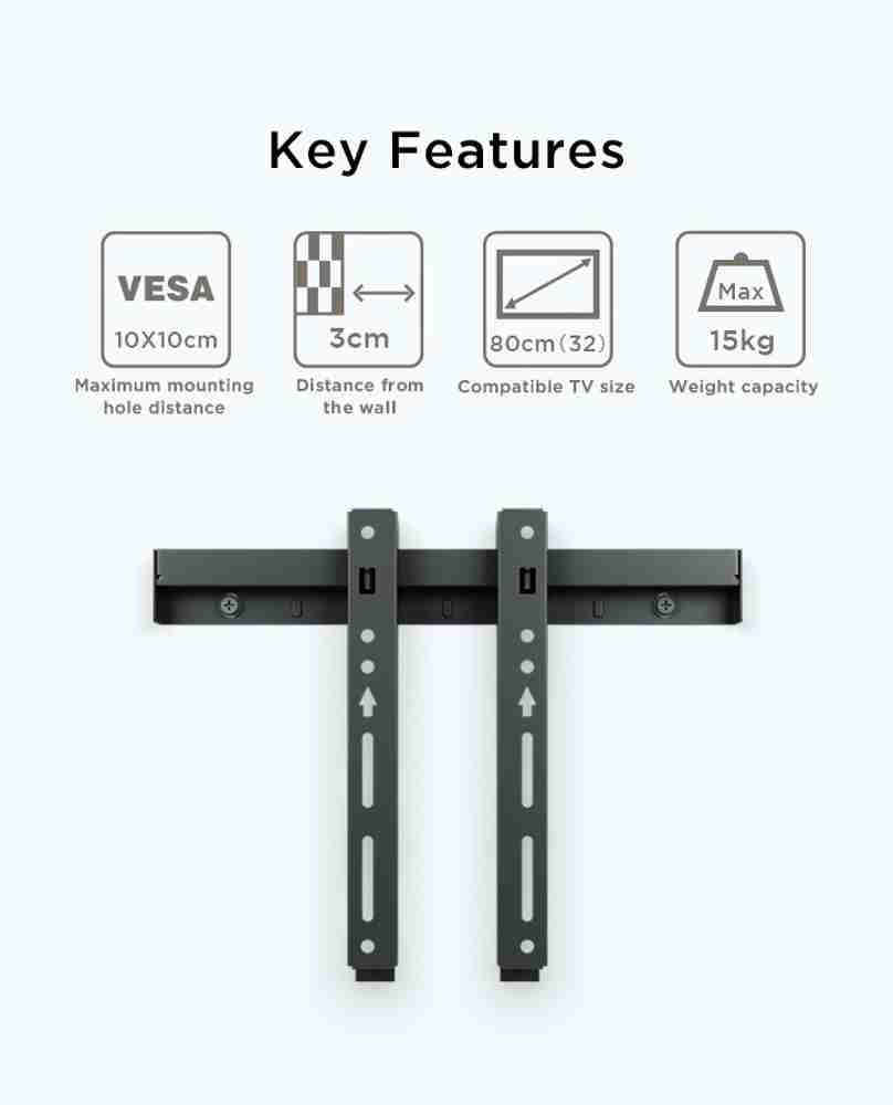 Mi tv 4a pro best sale 32 inch wall mount