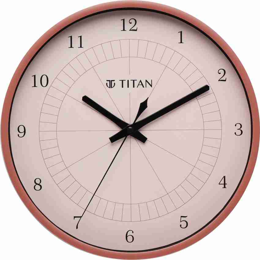 Titan wall clocks online shopping hot sale