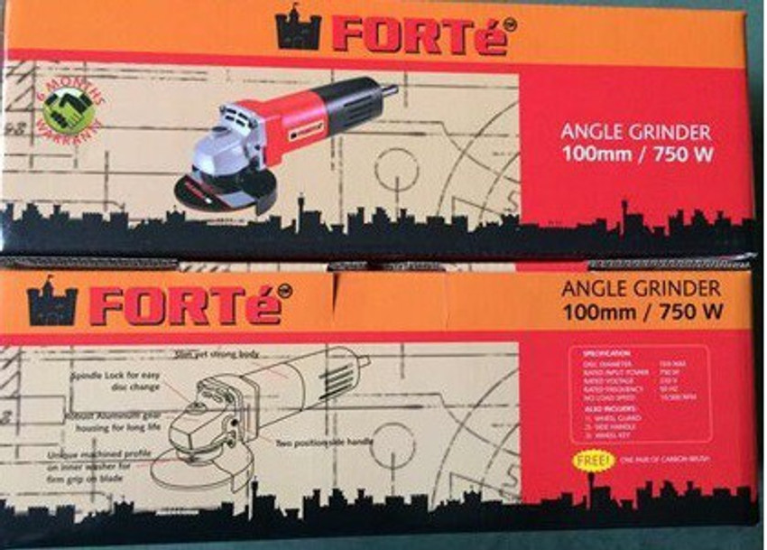 forte FAG100 7 Angle Grinder Price in India Buy forte FAG100 7