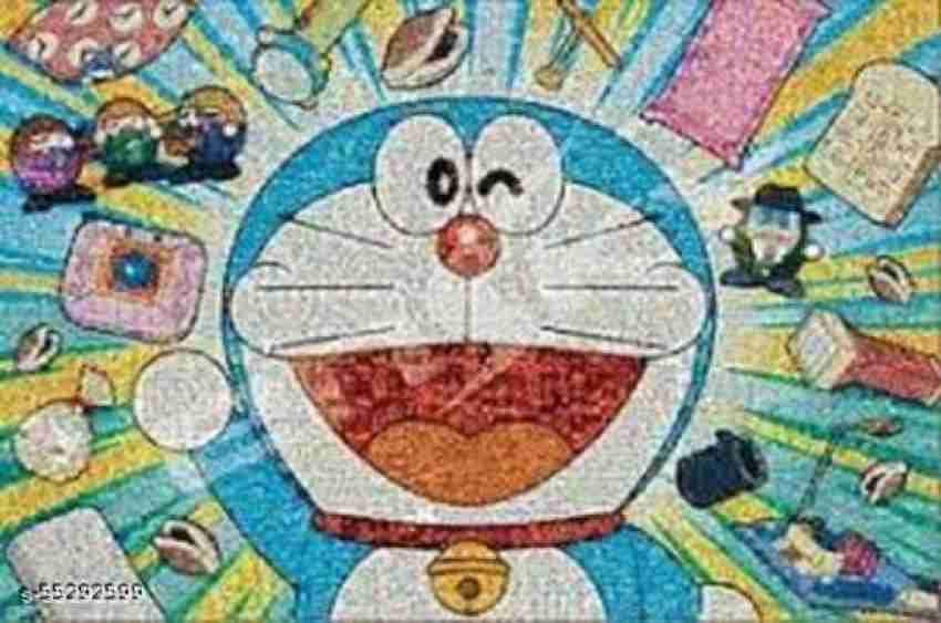 Kmc kidoz DORAEMON 4 JIGSAW PUZZLE Board Game (Color and Design 