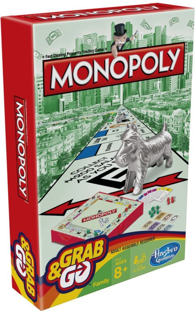 Hasbro Monopoly Board Game Classic Family Original NEW Includes Special Red  die