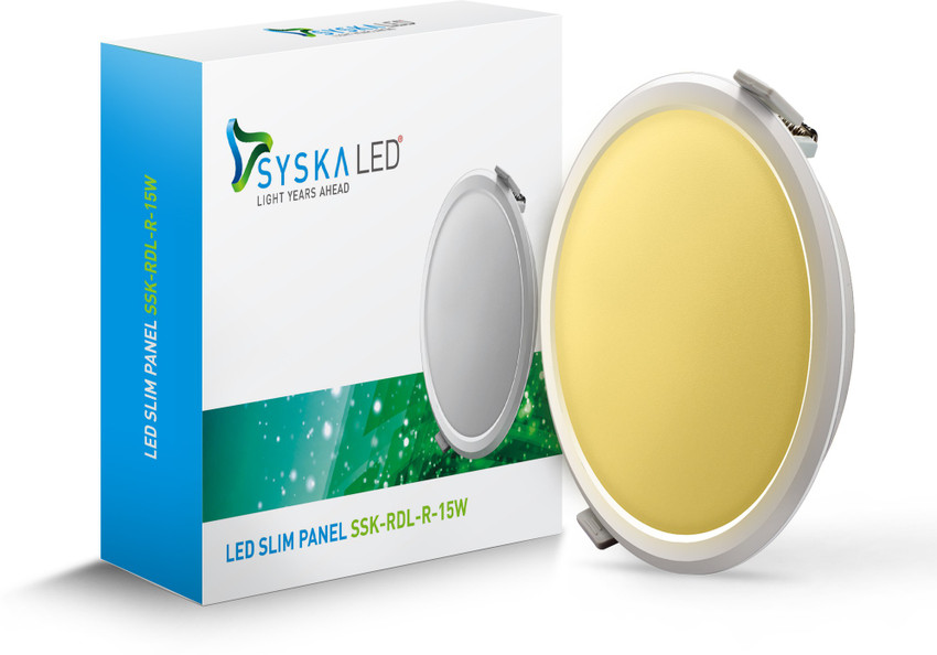 Syska SSK RDL R 15W 3000K Ceiling Light Ceiling Lamp Price in India Buy Syska SSK RDL R 15W 3000K Ceiling Light Ceiling Lamp online at Flipkart