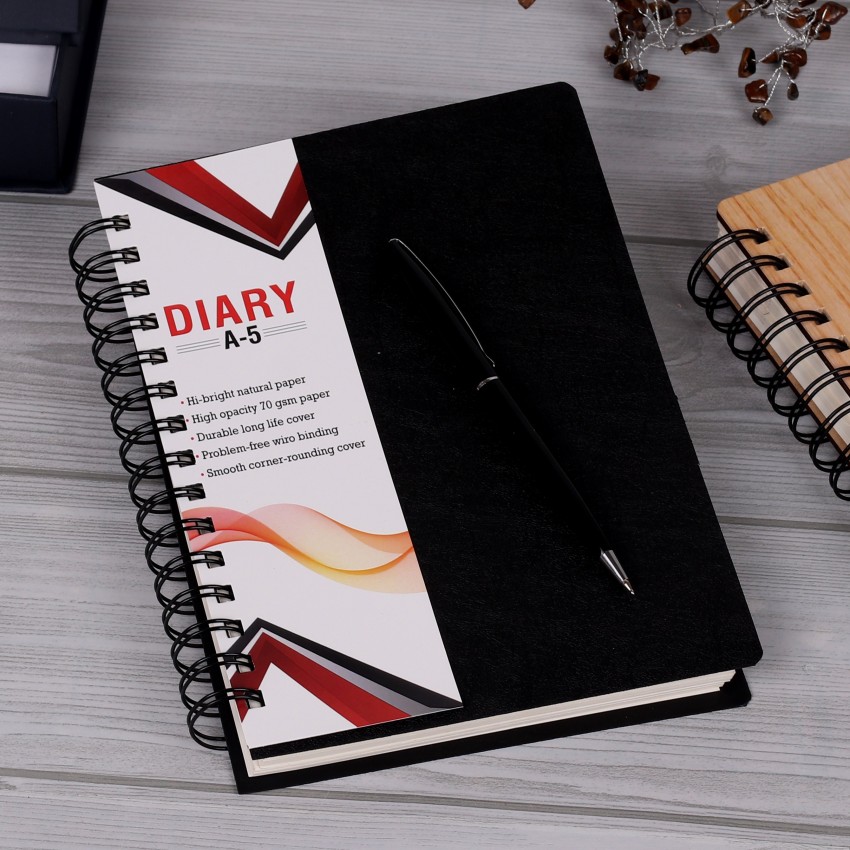 Cute Stationery Notebook 365, Pen Notebook Diary Gift Set