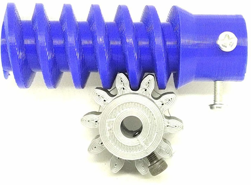  3D-Printable Screw Gear Model