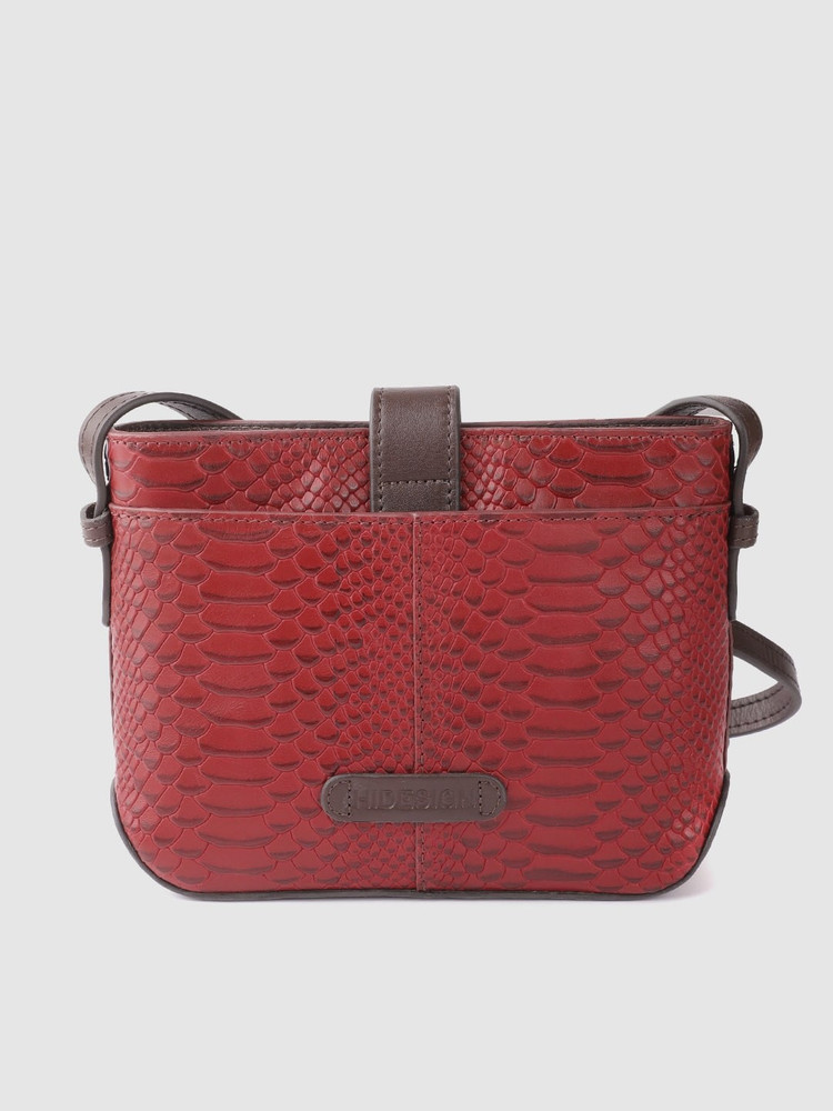 Hidesign red sling bag sales