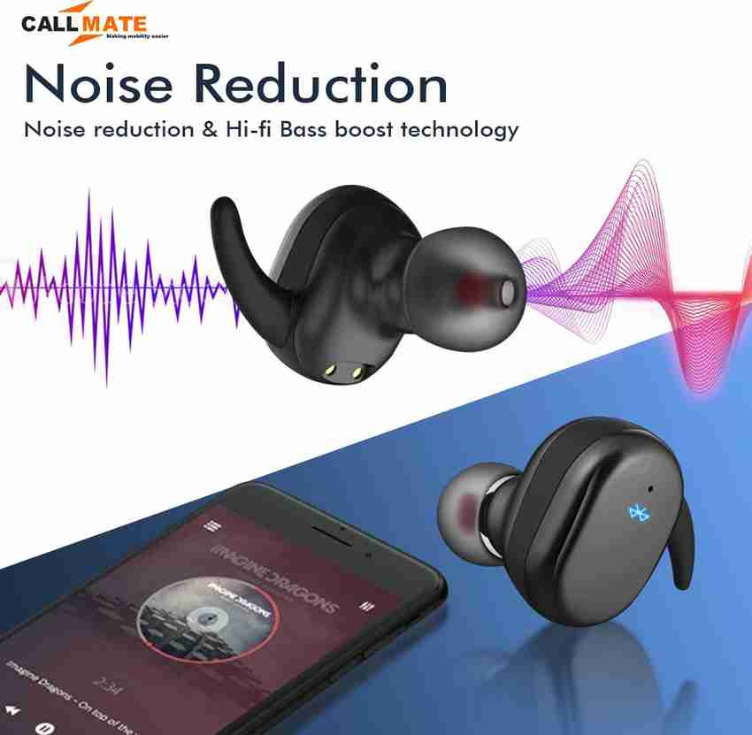 Callmate TOUCH TWO 30 Hours Play Time TWS Buds IPX5 Rated