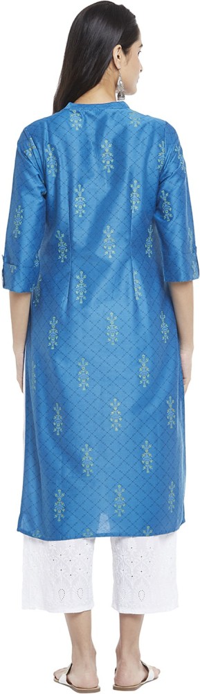 Rangmanch by Pantaloons Women Printed Straight Kurta - Buy