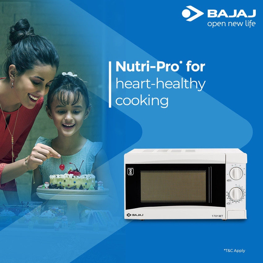 Flipkart BAJAJ 17 L Solo Microwave Oven Solo