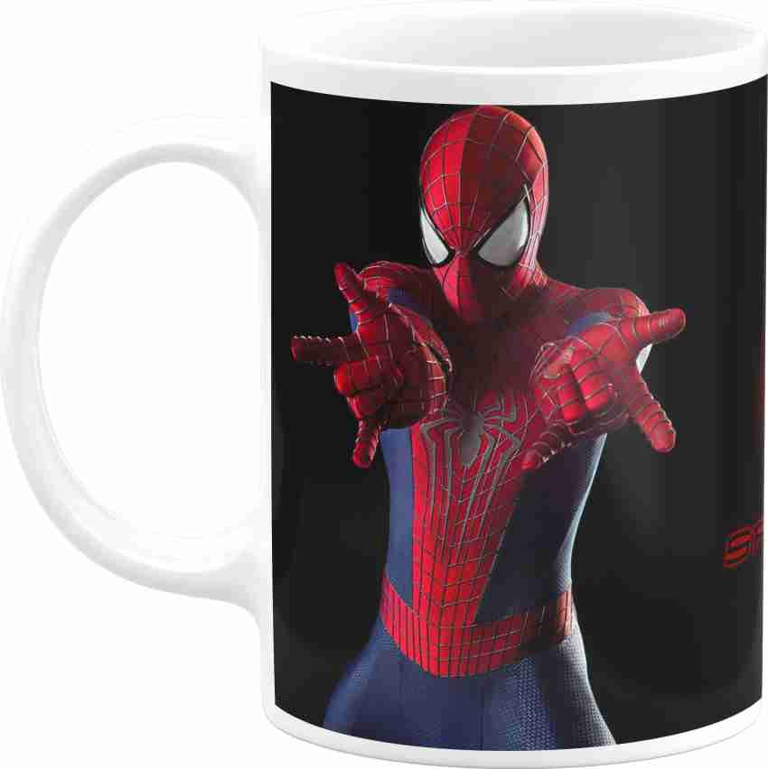 GOLDENCITY Spiderman Printed Cartoon Coffee Mug For Girls Boys Kids Friends  Spider Man Mug For Birthday