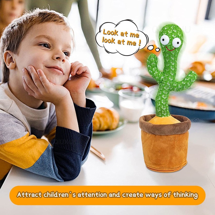 Up To 83% Off on Dancing Talking Cactus Toy Wr