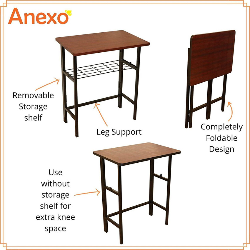 Anexo metal portable laptop on sale table