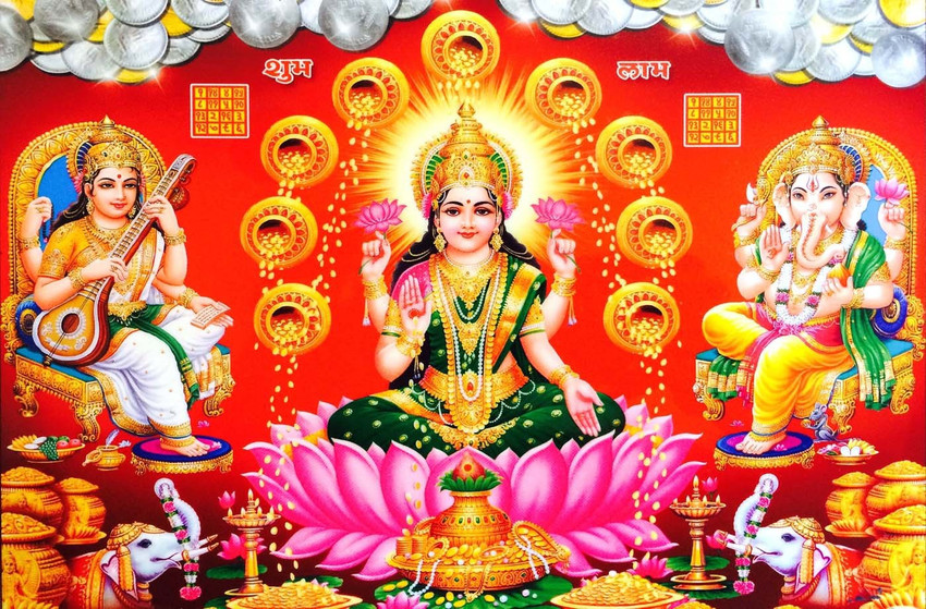 Lakshmi outlet ganesh images