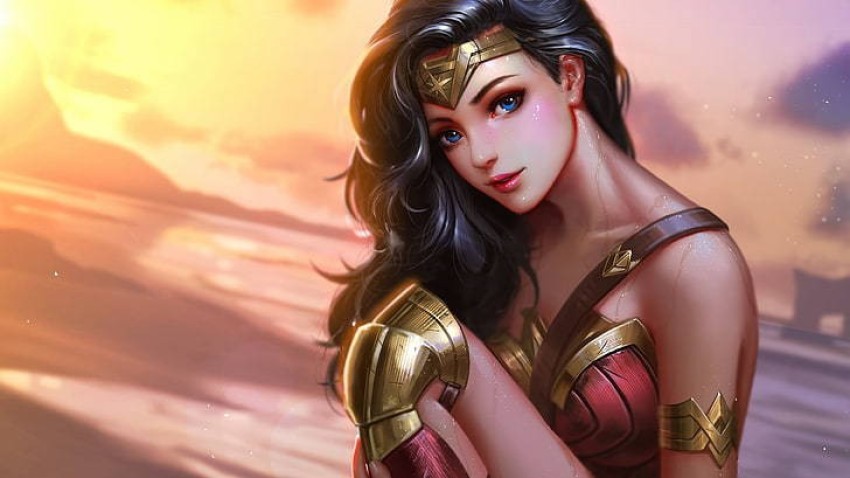 Anime depiction of wonder woman