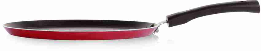 Buy Kitchen Essentials Stainless Steel Non-Stick Tawa - 3 Layer Coating,  Induction Base, 28 cm, Bakelite Handle Online at Best Price of Rs 499 -  bigbasket