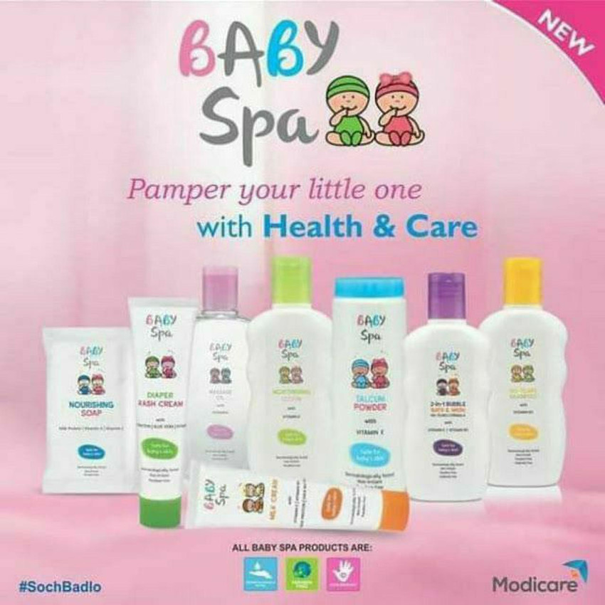 Modicare baby online spa products