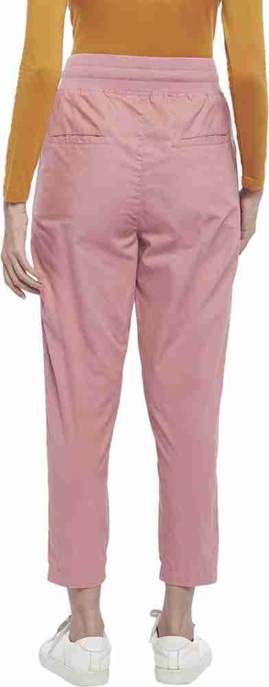 Honey By Pantaloons Regular Fit Women Pink Trousers - Buy Honey By  Pantaloons Regular Fit Women Pink Trousers Online at Best Prices in India