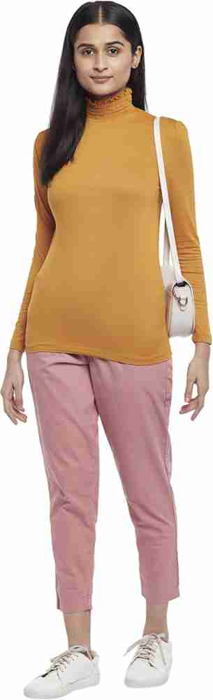 Honey By Pantaloons Regular Fit Women Pink Trousers - Buy Honey By  Pantaloons Regular Fit Women Pink Trousers Online at Best Prices in India