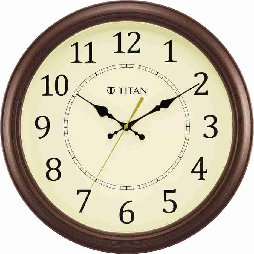 Titan Analog 42 cm X 42 cm Wall Clock
