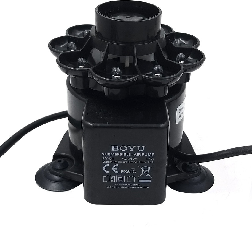 Jainsons Pet Products BOYU PY 04 Underwater Submersible Air Pump
