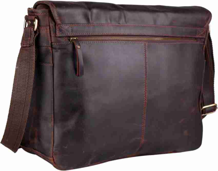 Wilson leather messenger online bag