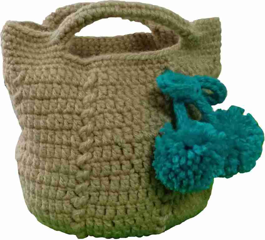 Woolen handbag discount