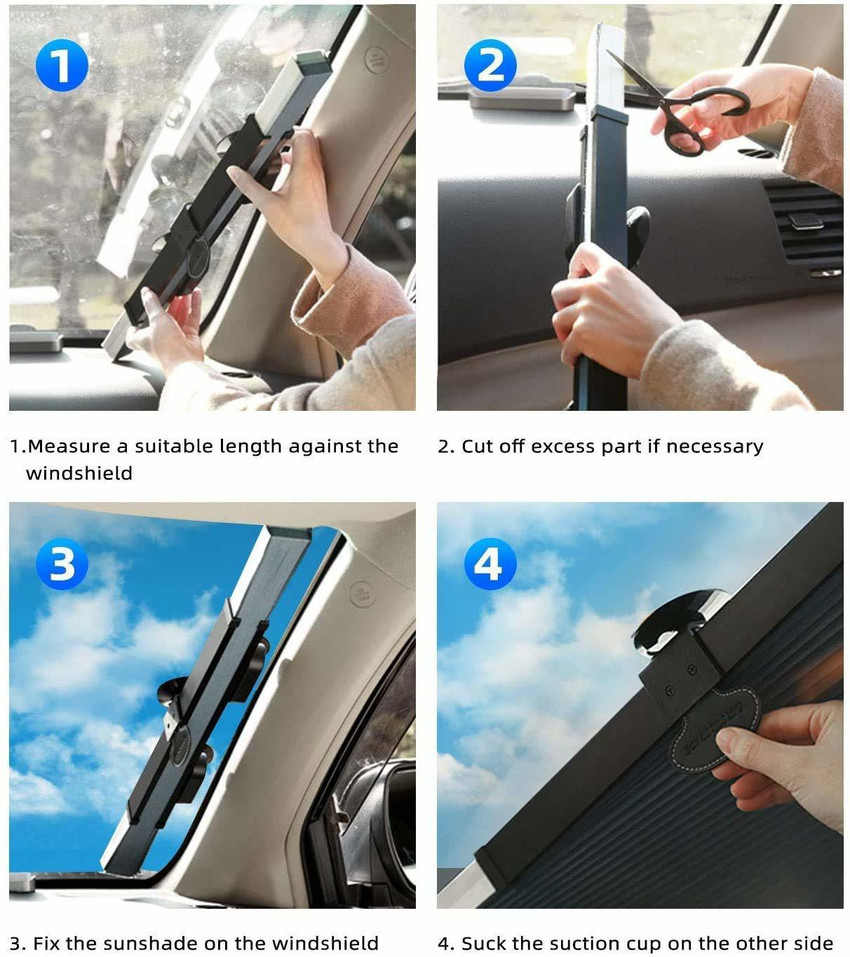 Large sun deals visor for car