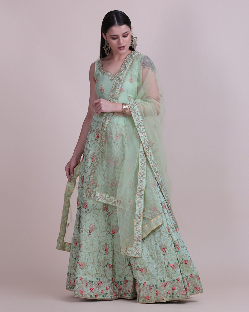 Flipkart lehenga suit outlet