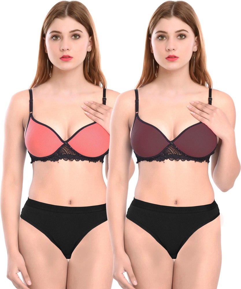 32D Size Bra Panty Sets: Buy 32D Size Bra Panty Sets for Women Online at  Low Prices - Snapdeal India