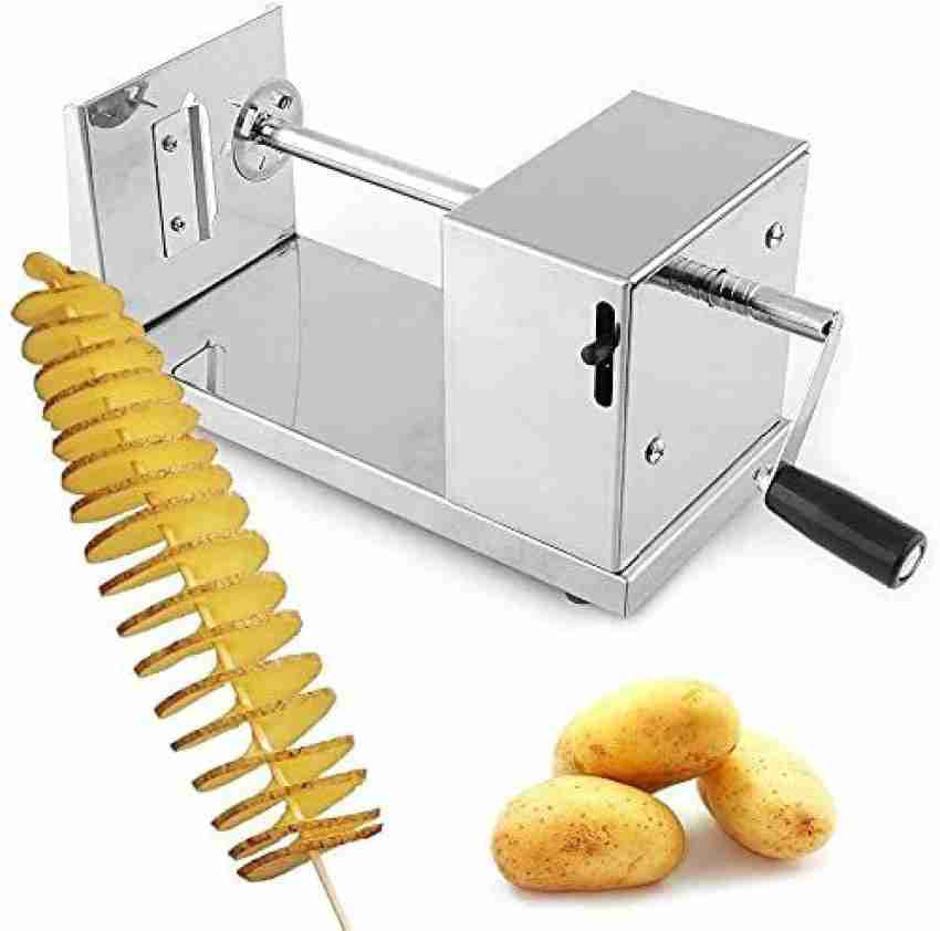 Tornado Potato Spiral Cutter Slicer Spiral Potato Chips 4spits Potato Tower  Making Twist Shredder Cooking Tools