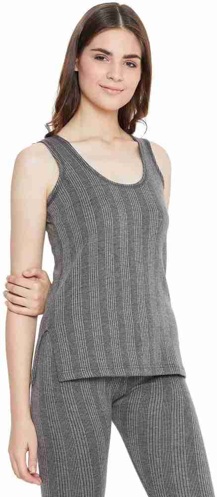 CITIZEN Thermal Winter Inner Wear Sleeveless Top & Pajama Set For