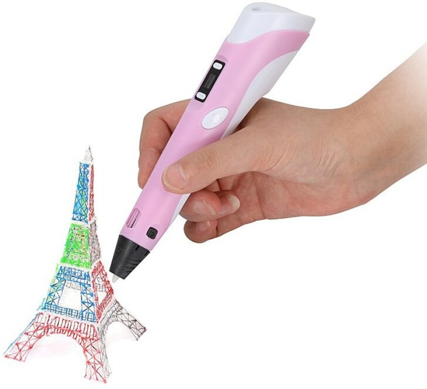 3D Printing Pen for Kids Includes 3 Starter Colors of PLA Filament