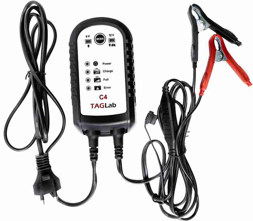 Battery charger online for car battery