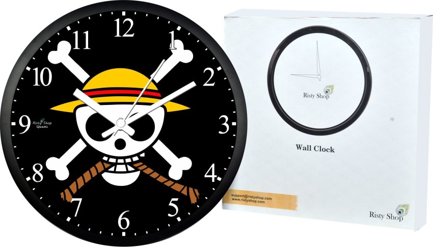Colorsplash Beautiful Anime Wall Clock for Birthday and Anniversary Gift   Home Decore Size 30x30 CM