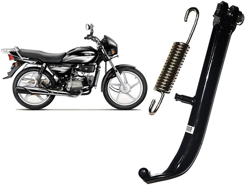 shiv ambika Side Stand for Hero SPLENDOR with Spring Nut and Bolt