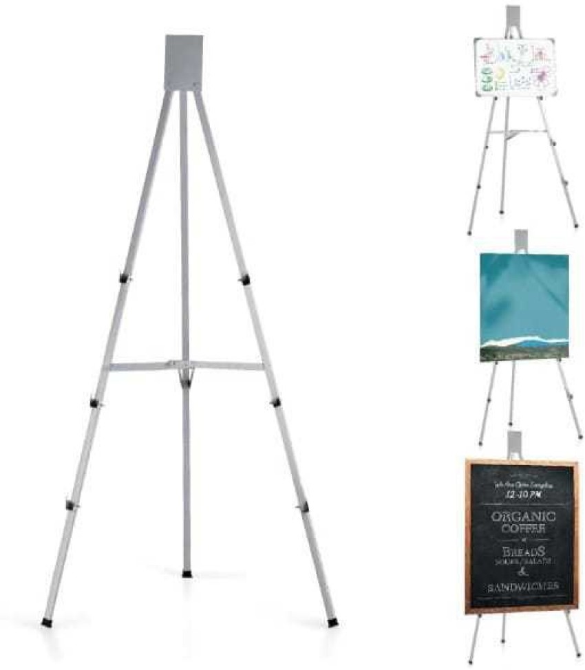 Techfab Portable Presentation Tripod Stand For Whiteboard & Notice Board &  Painting Board, Suitable For Presentation, Light Weight