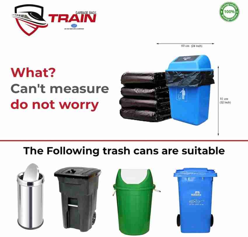 Disposable Plastic Dustbin Bag, Capacity: 10 Kg