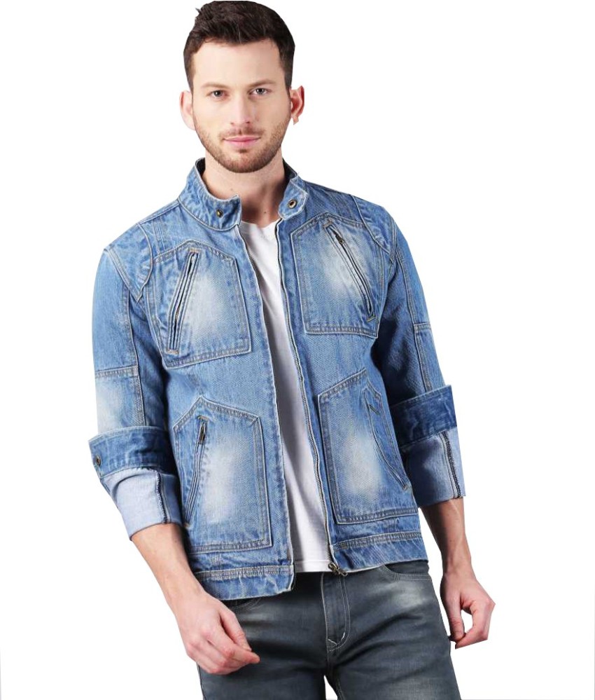 Men Denim Jacket - Buy Men Denim Jacket online in India