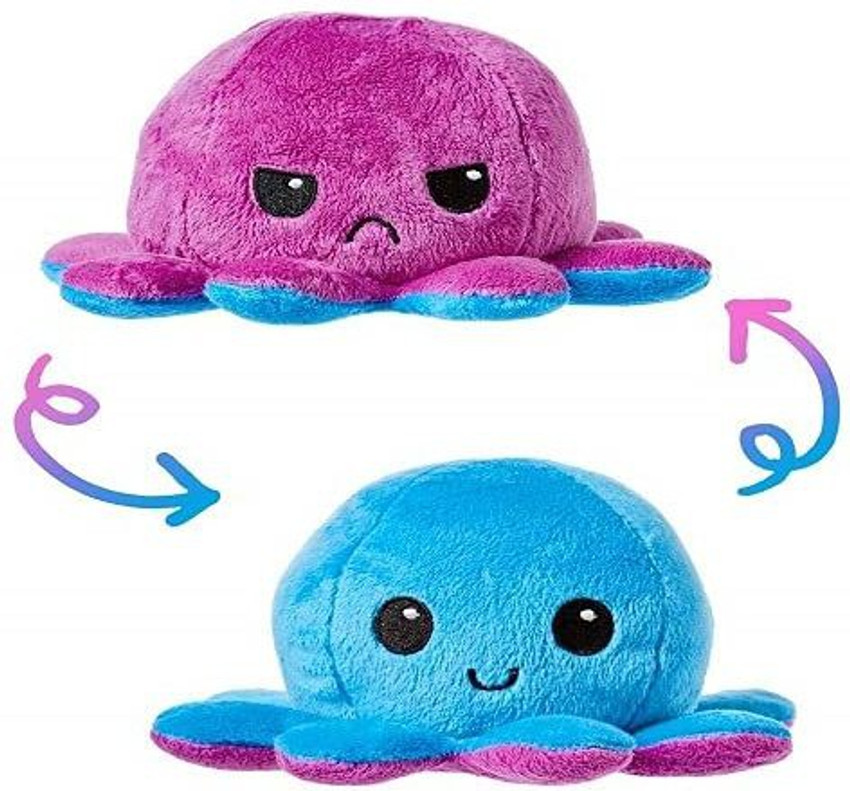 CHILLPISH Reversible Octopus Mini Cute Baby Plush Super Soft