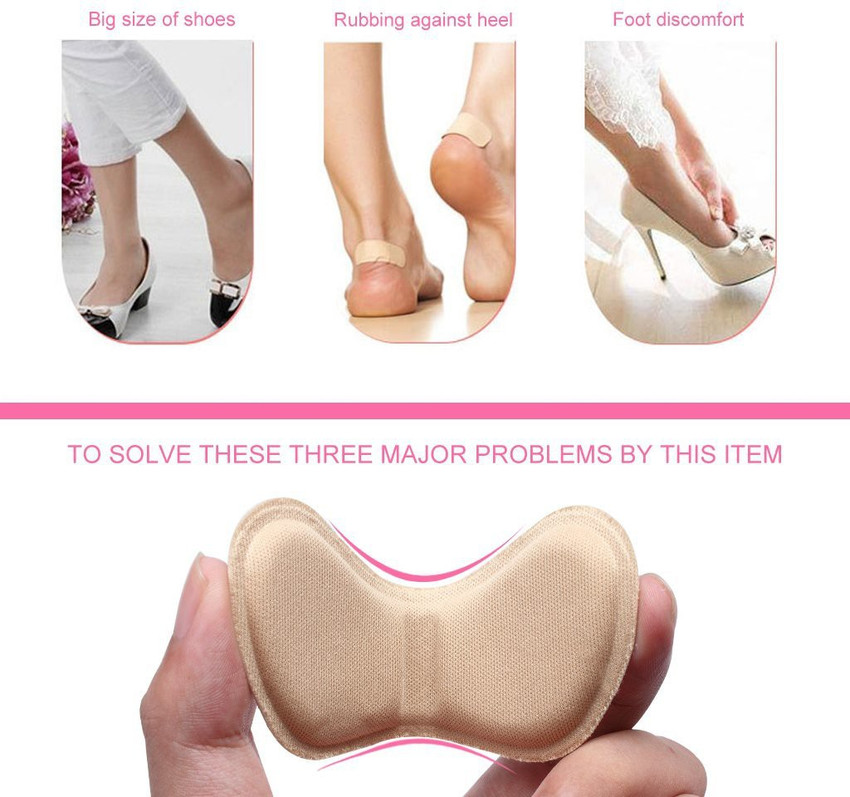 Deoxys Shoe Back Heel Insoles Protector Liner Pads Foot Heel Support Insole