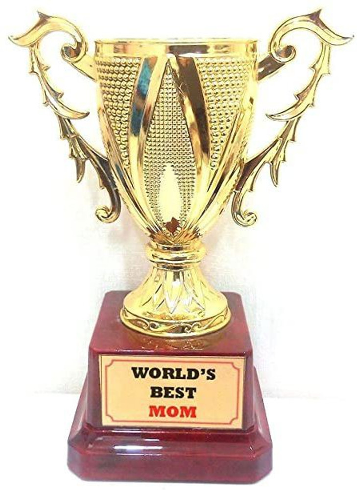 RVM Toys Worlds Best Mom Trophy Gift Idea for Mother Mama for