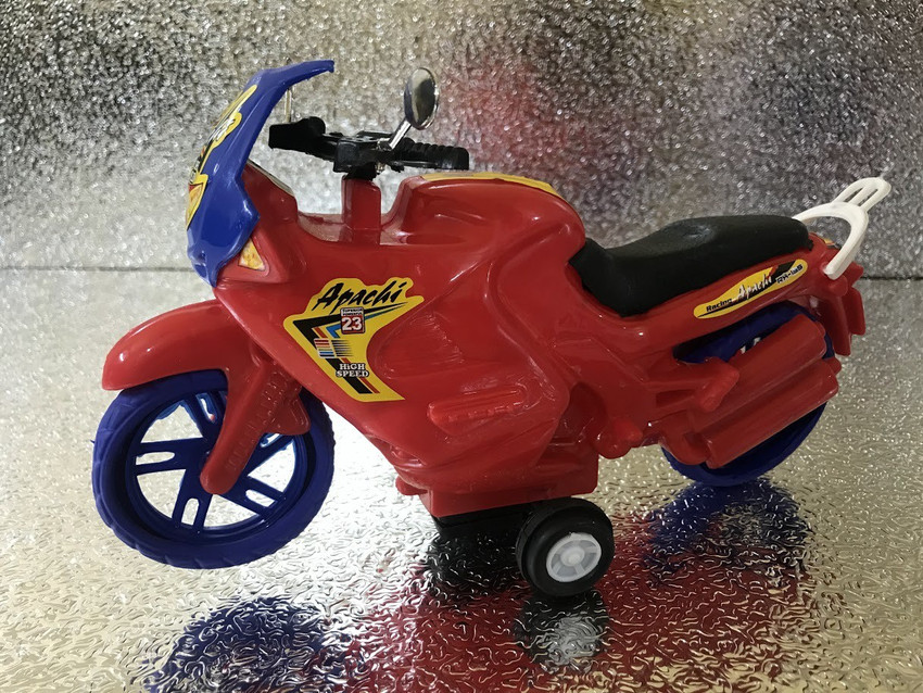 SMG Super Power Pull Back Toy Bike for Kids Super Power Pull