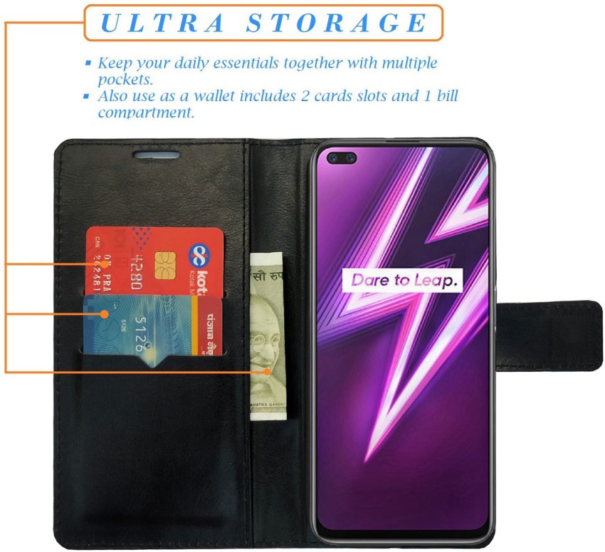 AD Enterprises Flip Cover for Realme 6 Pro in High Quality