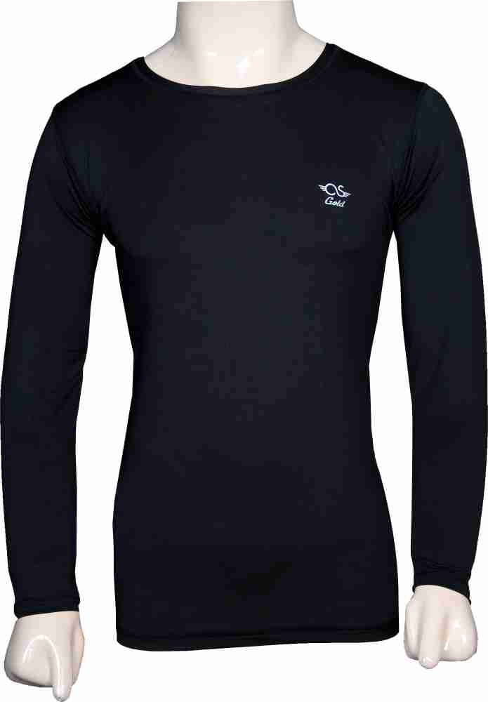 C S GOLD T Shirt for men Men, Women Compression Price in India