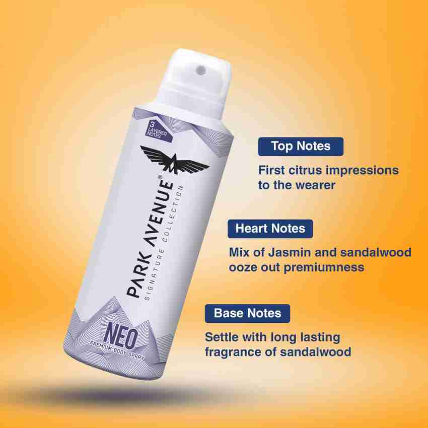 PARK AVENUE Signature Collection Neo Perfume Body Spray For Men