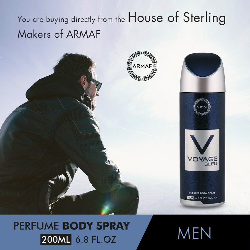 ARMAF VOYAGE BLEU Deodorant Spray For Men