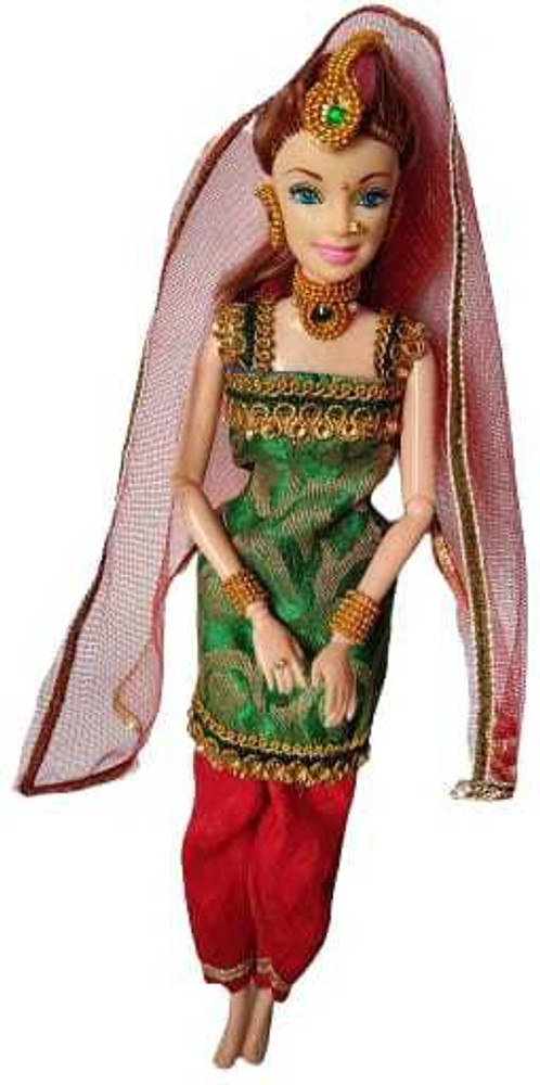 SIYA ART Punjabi Dress for your doll. Give your doll some traditional look. Punjabi Dress for your doll. Give your doll some traditional look. Buy DOLL DRESS toys in India