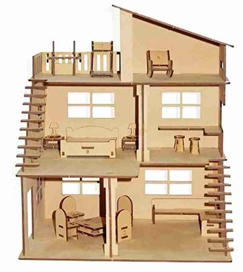 Wooden shop barbie furniture
