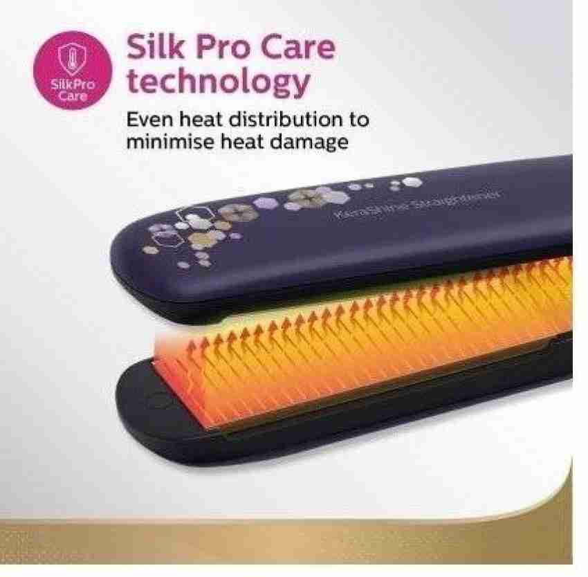 Philips silk procare 2024 hair straightener brush