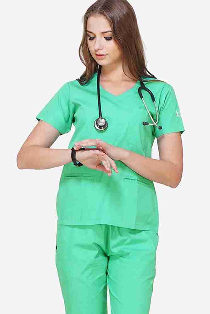 Coral scrub tops store